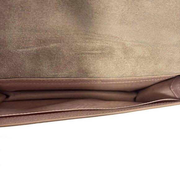 Auth FURLA - Light Pink Leather Shoulder Bag - Picture 7 of 8